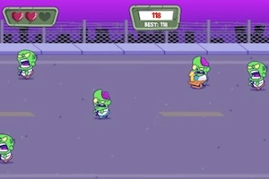 Crossy Road Zombies